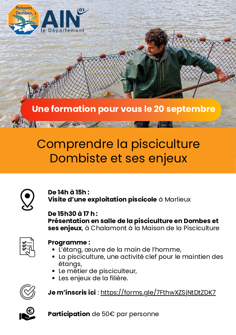 LA PISCICULTURE EN DOMBES