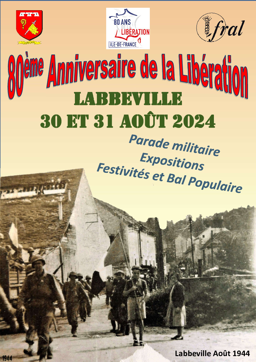 Aujourd'hui 80ème anniversaire de la Libération !