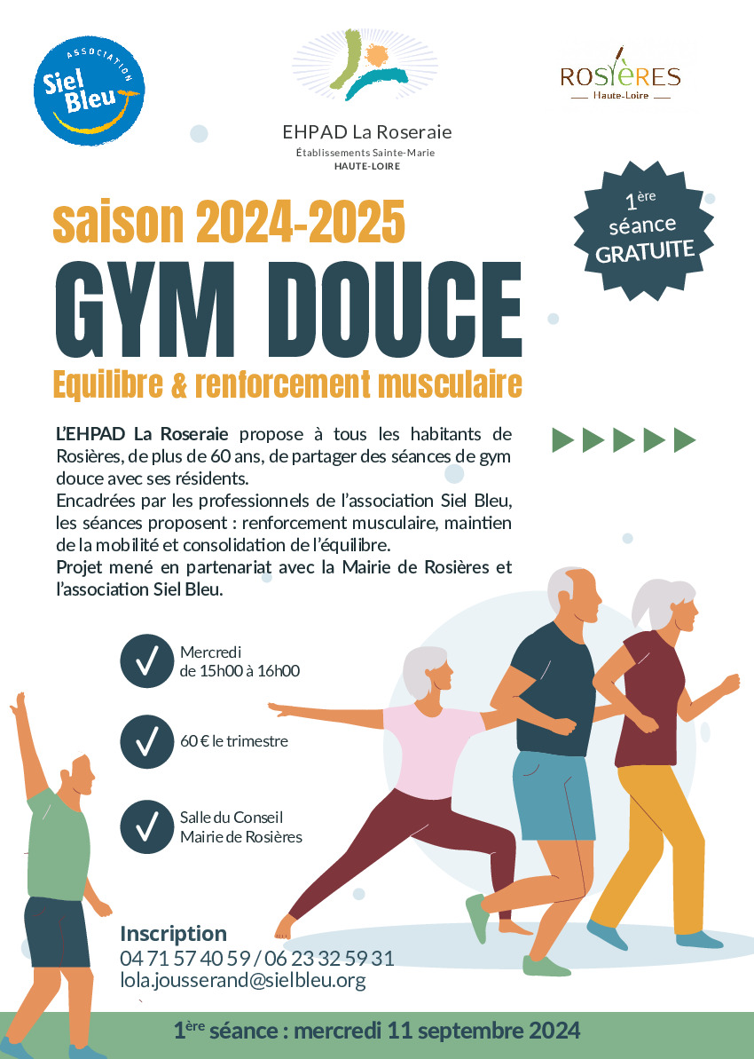 Pour la rentrée des Activités Physiques Adaptées à Rosières