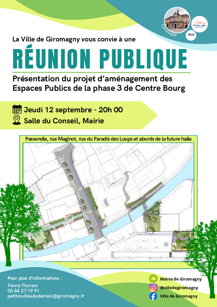 Réunion publique 12 septembre : Aménagement Centre Bourg (3)