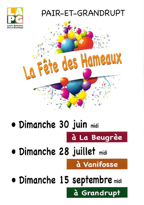 Fête des Hameaux : Grandrupt