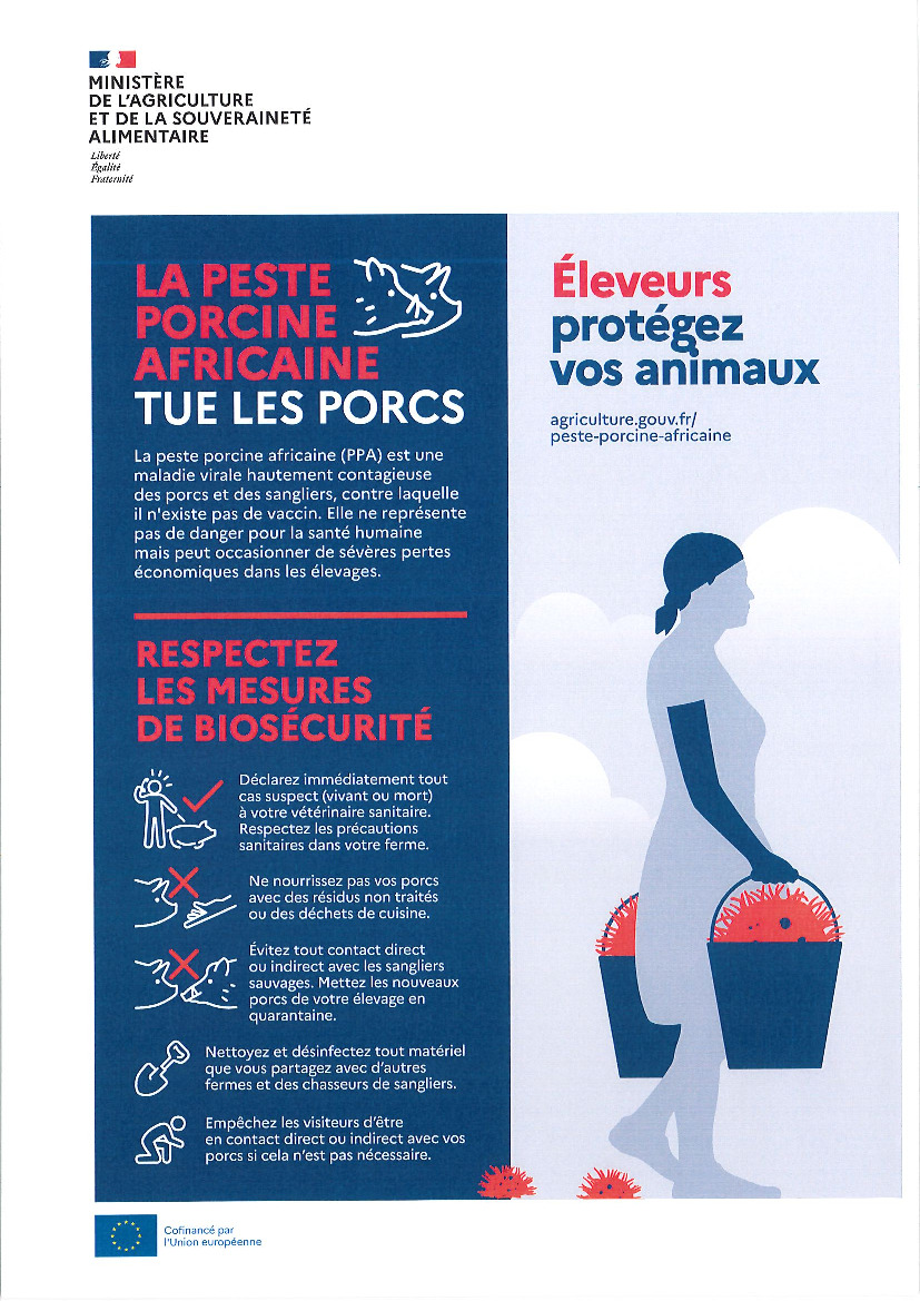 PREVENTION ET ANTICIPATION DE LA PESTE PORCINE AFRICAINE