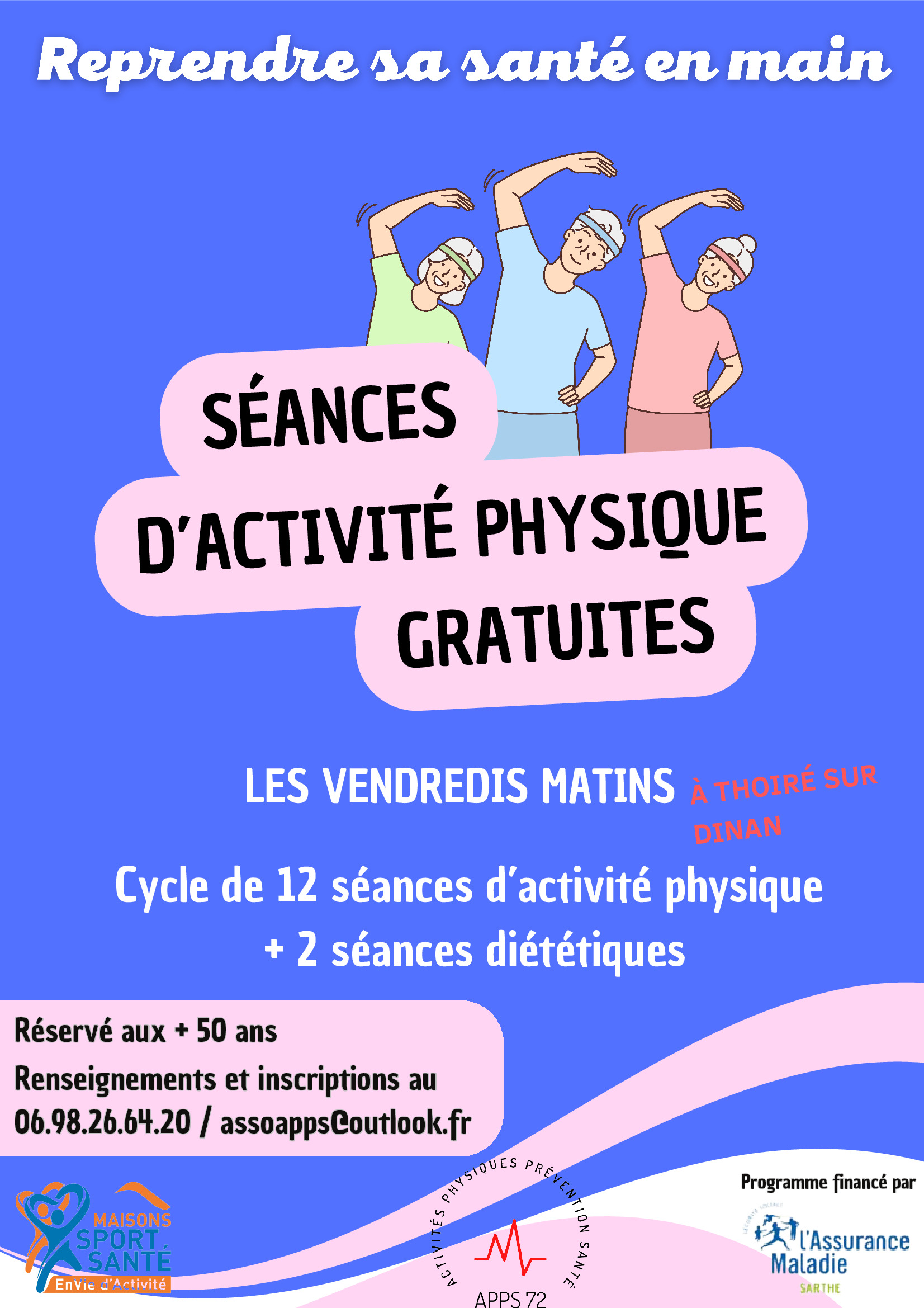 Reprenez votre santé en main avec des séances de sport