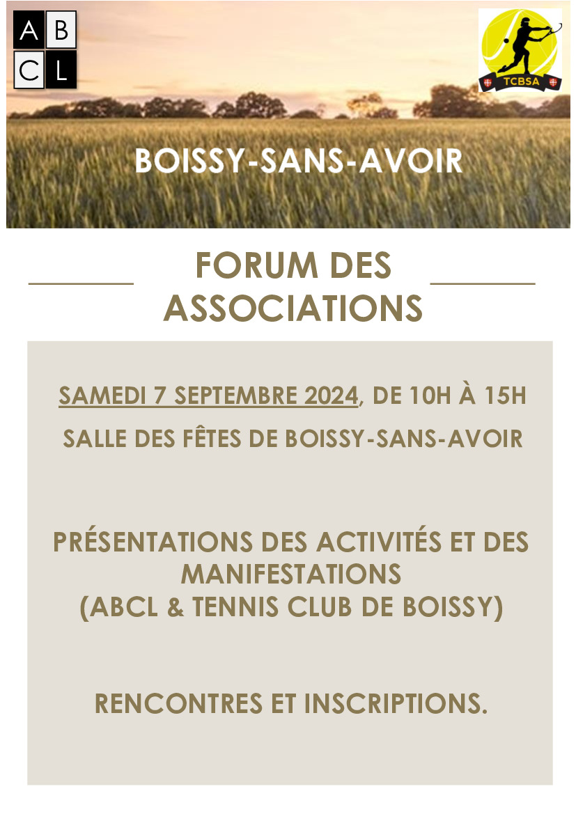 Forum des associations Boissy