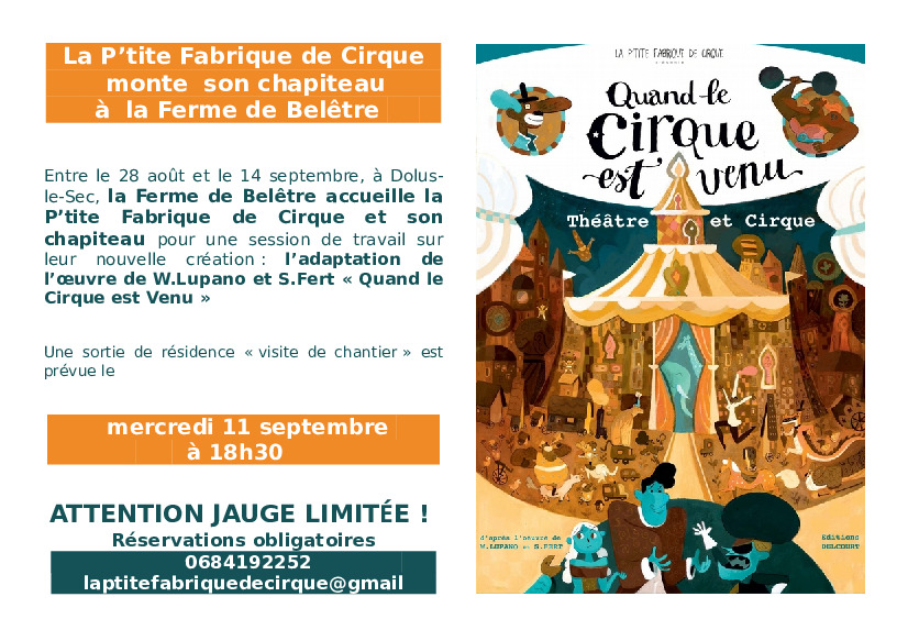 La P'tite Fabrique de Cirque