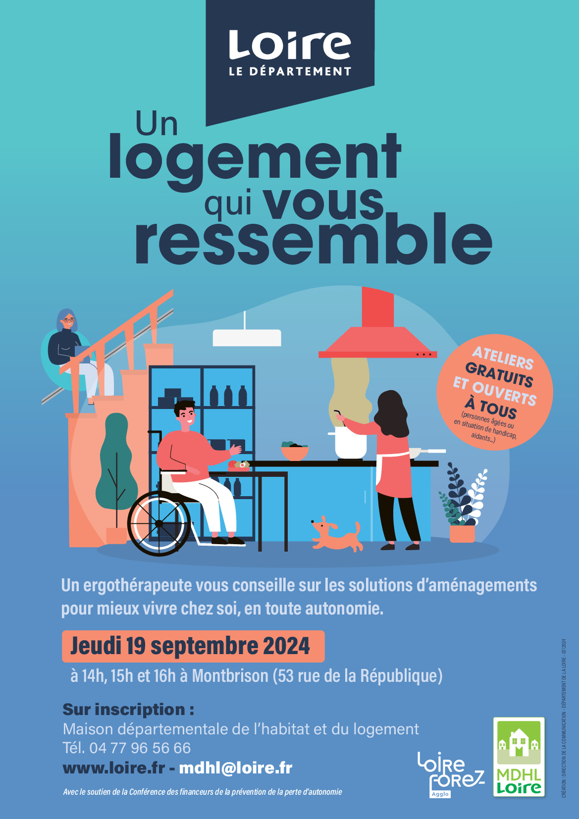 Ateliers de sensibilisation à l’adaptation du logement