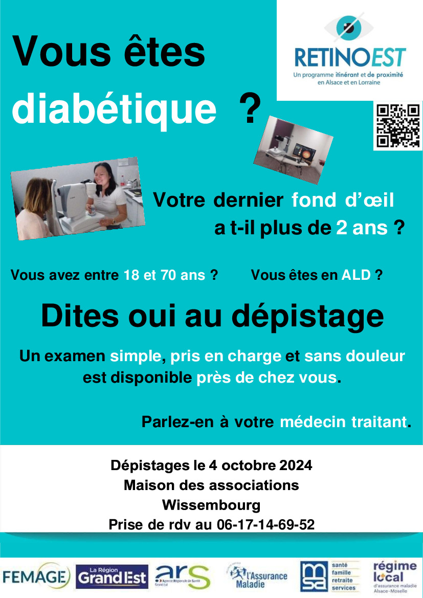 dépistage gratuit