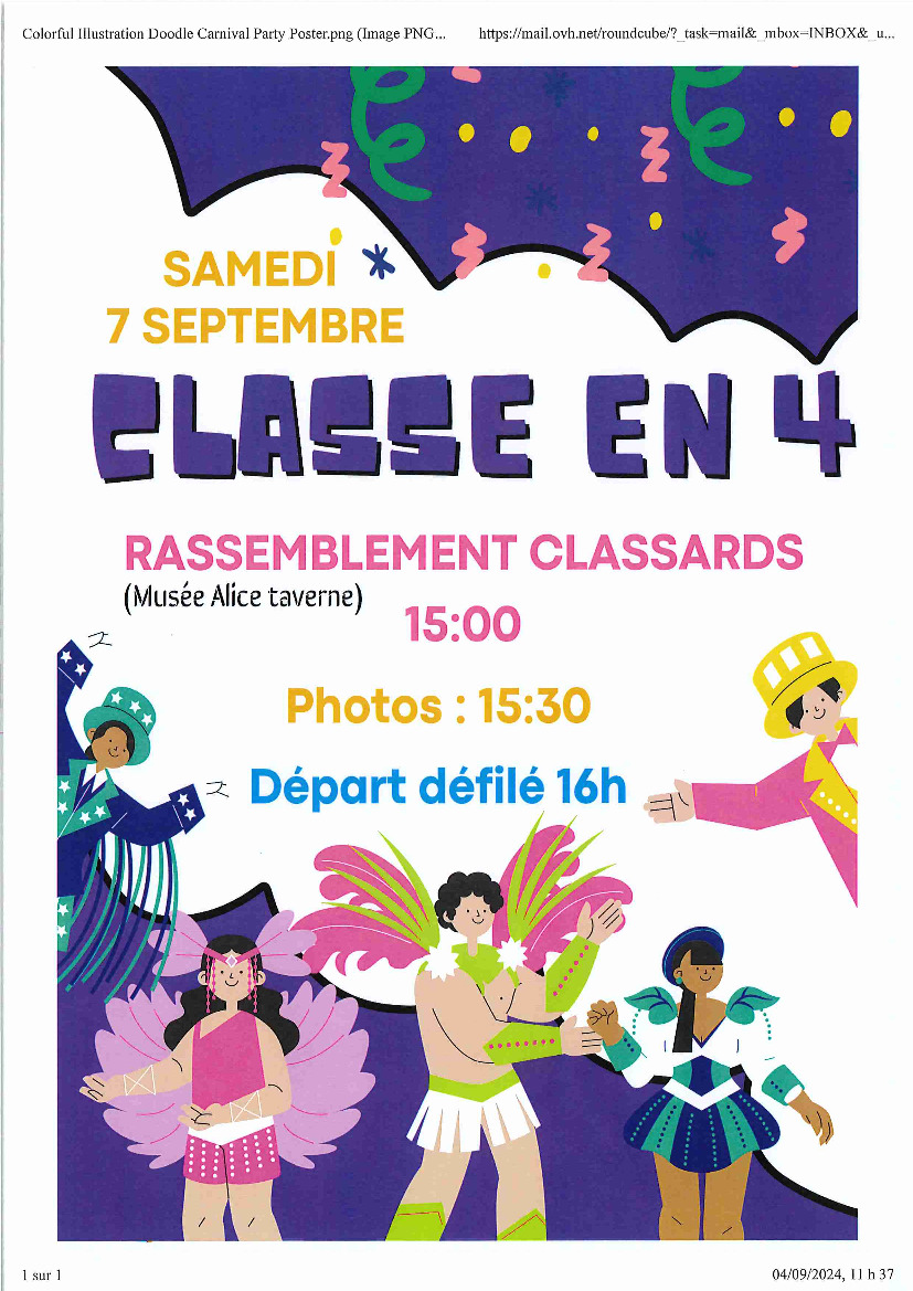 FETE DES CLASSES - AMBIERLE