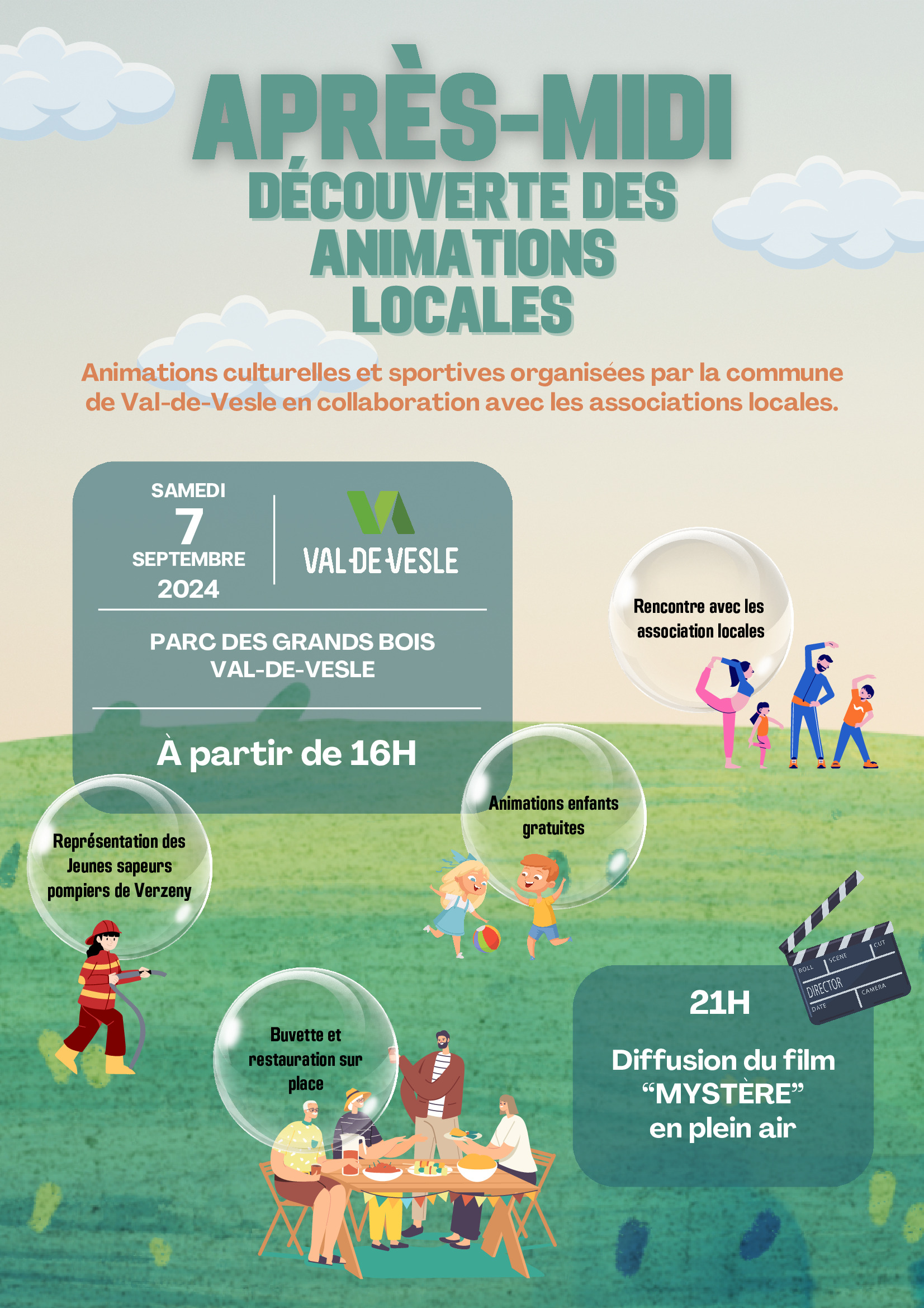 Après-midi découverte des associations et soirée cinéma