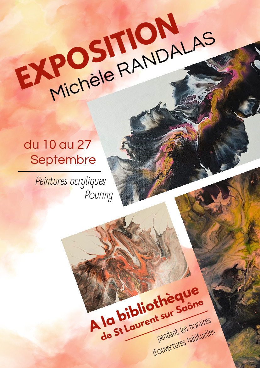 Exposition du 10 au 27 septembre M. RANDALAS