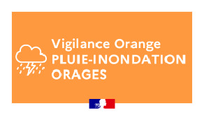 ALERTE MÉTÉO : Vigilance orange Pluie inondation