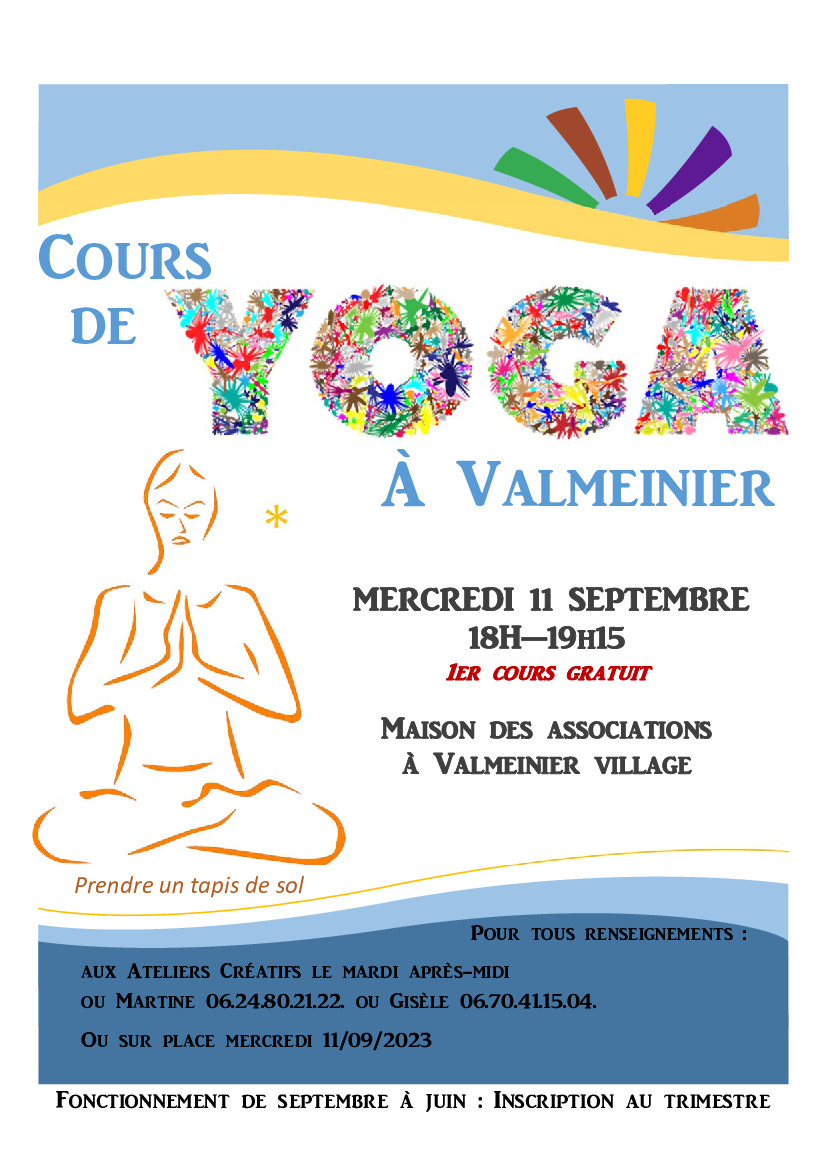 ? Reprise des cours de yoga ?