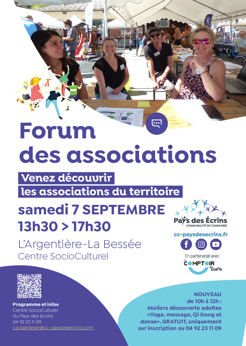 Forum des associations - Samedi 7 septembre 2024