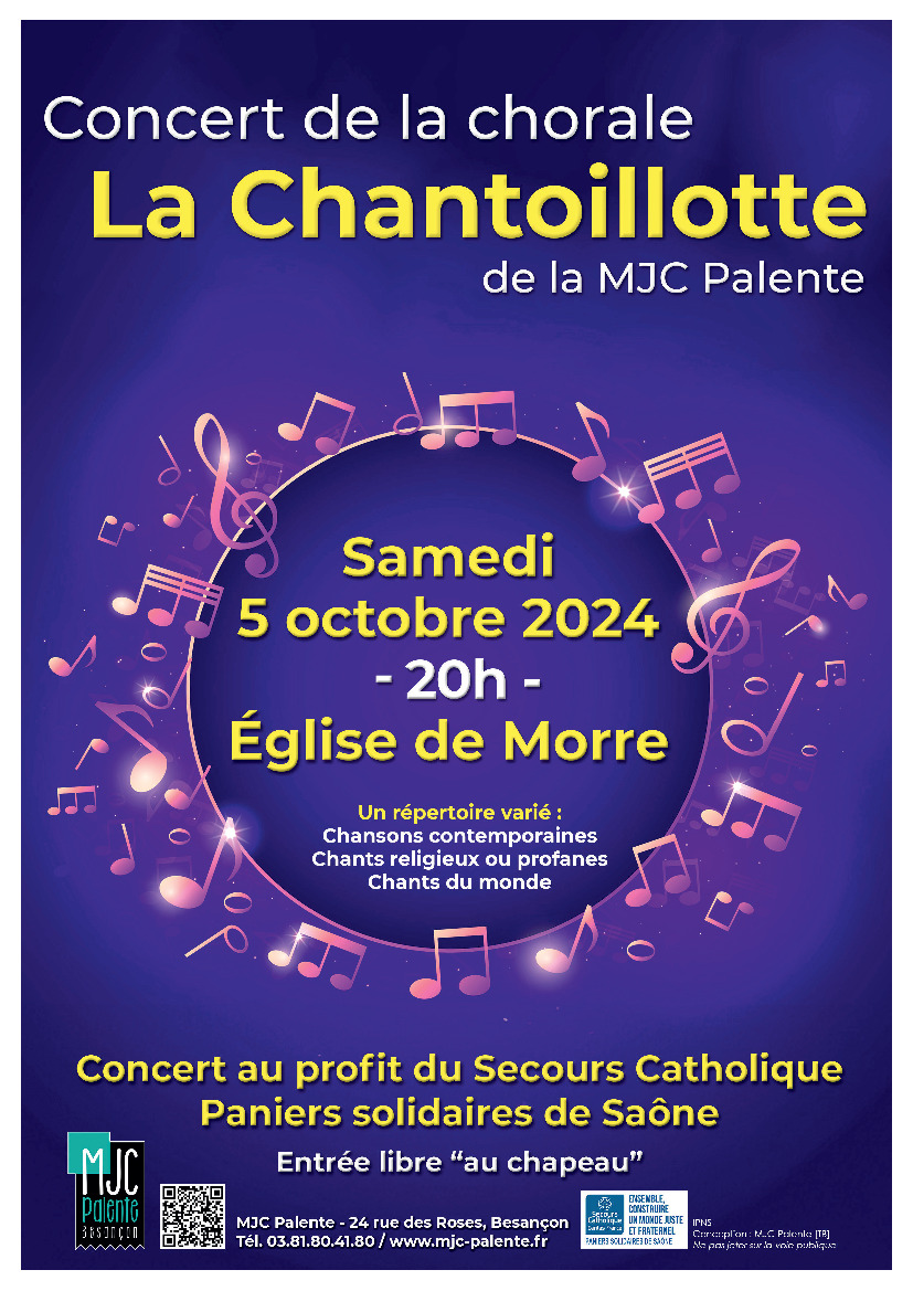 Concert au profit des paniers solidaires