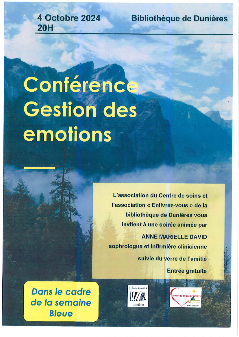 Conférence gestion des émotions