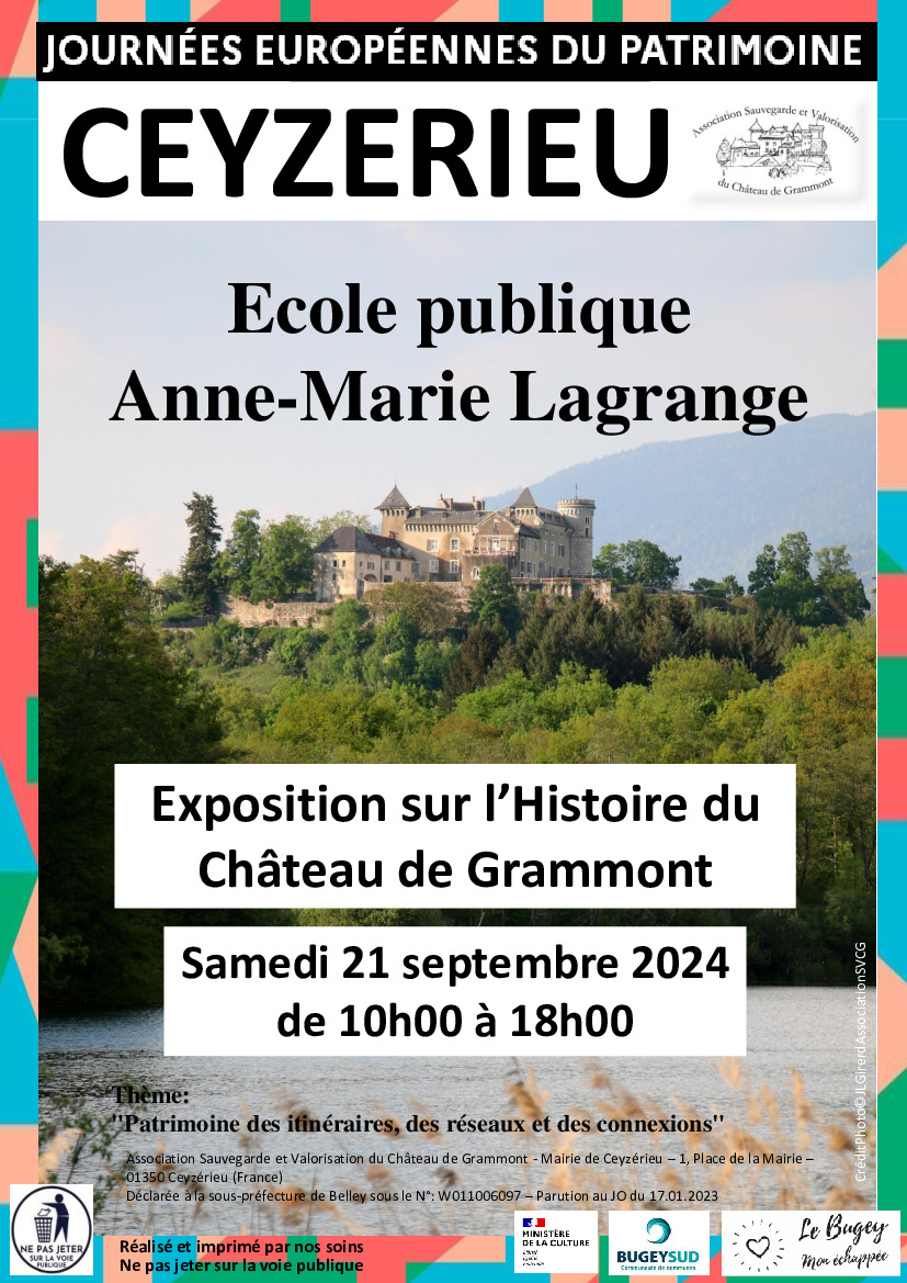 Exposition sur l'histoire du château de Grammont