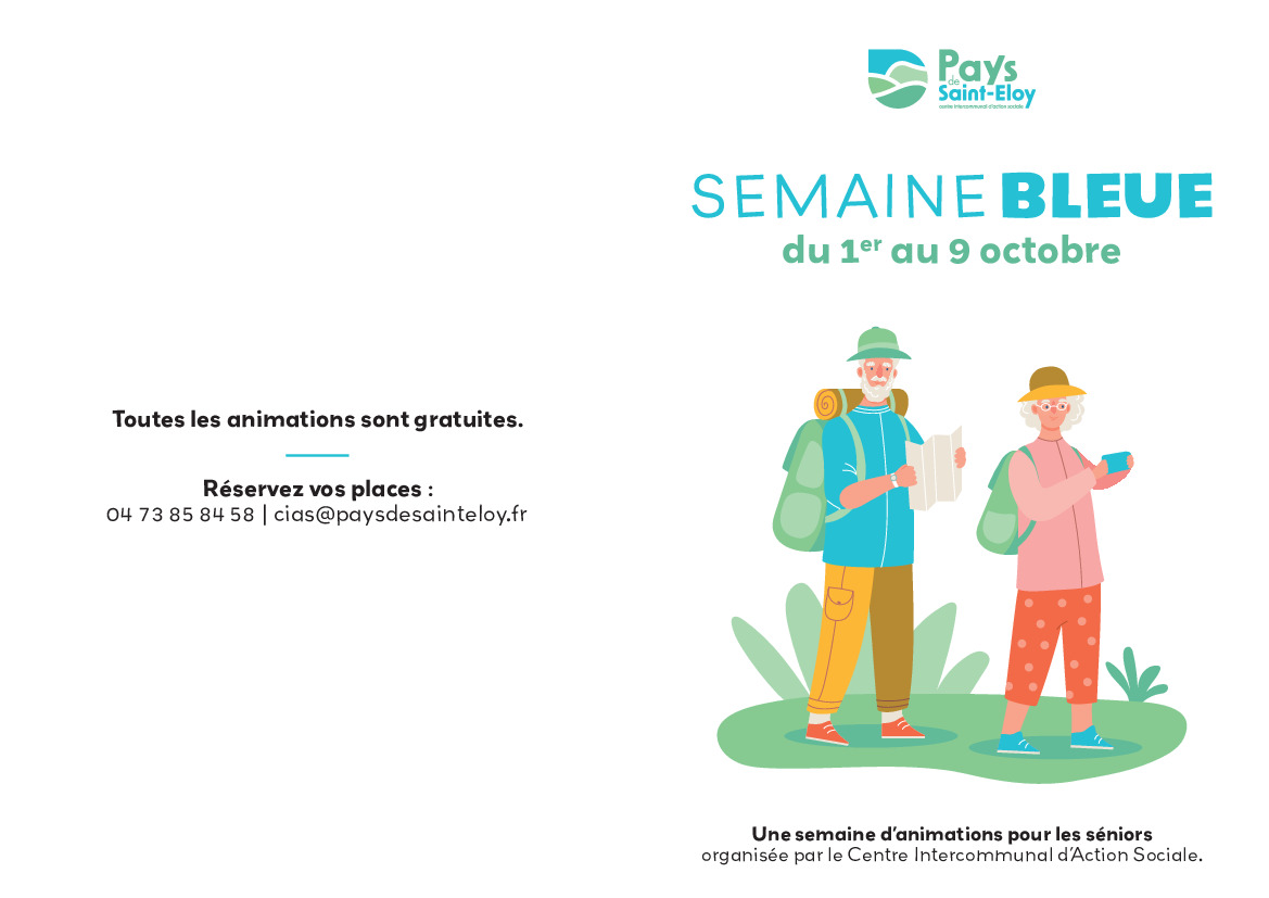 Semaine Bleue - Animations gratuites pour les seniors