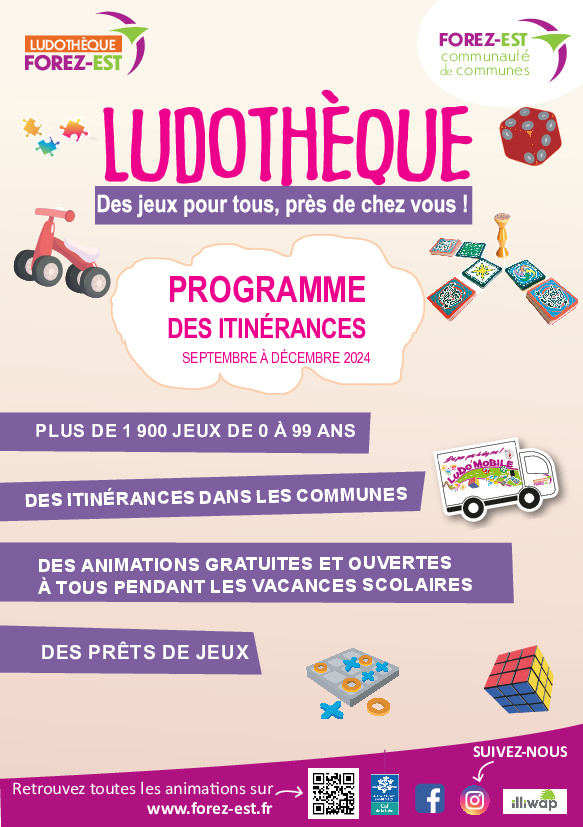 Ludothèque itinérante 20/11 de 10 h à 12h