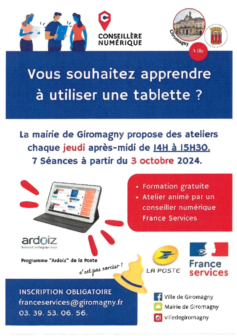 France services Giromagny Atelier