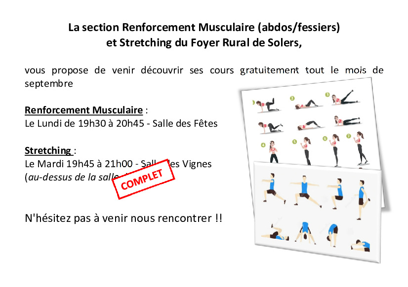 Un jour, une asso 💪 RENFORCEMENT MUSCULAIRE