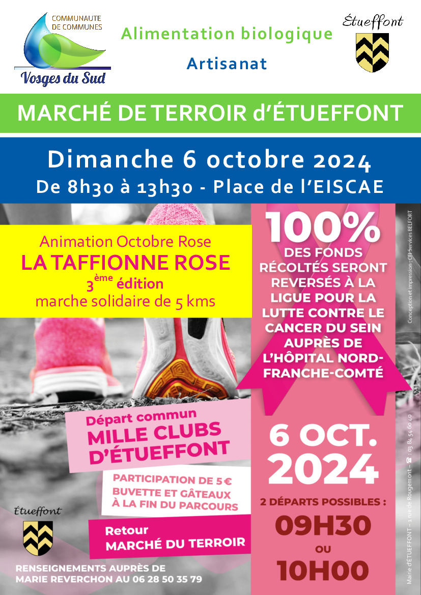 Marché biologique de terroir et d'artisanat - Dim. 6 octobre