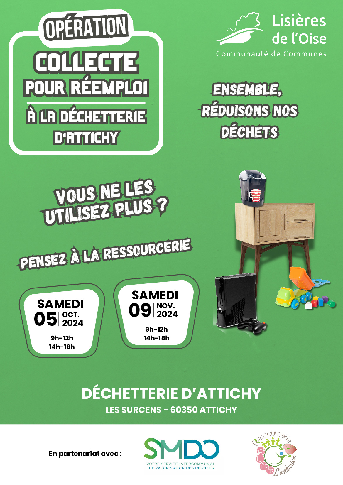 Opération collecte pour réemploi