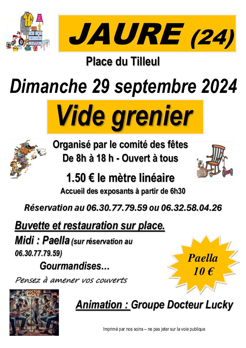 VIDE GRENIER