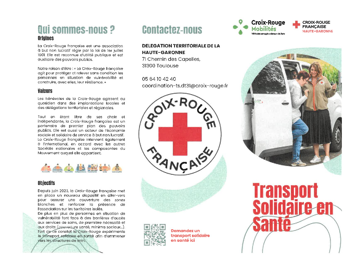 TRANSPORT SOLIDAIRE EN SANTÉ