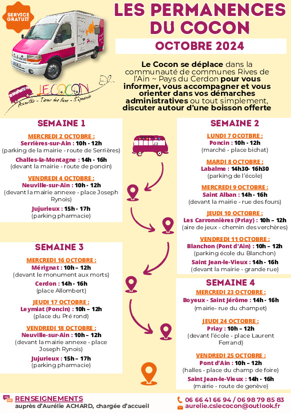 PLANNING DES PERMANENCES 