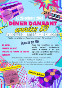 dîner dansant le 26-10-24