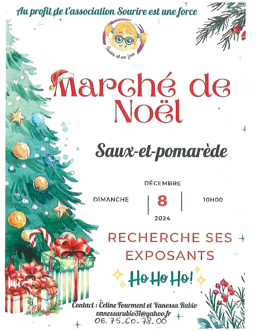 Marché de Noël Saux et Pomarède