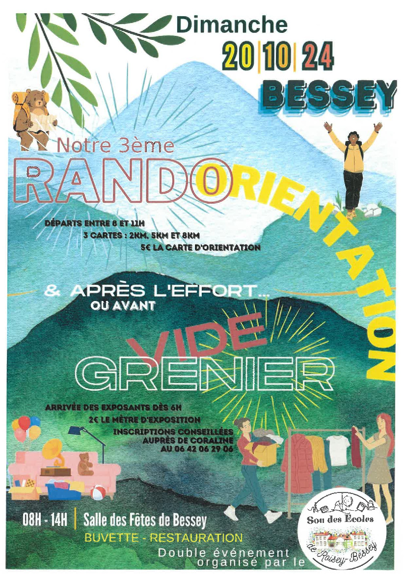 Sou des Ecoles ROISEY - BESSEY : Vide Grenier