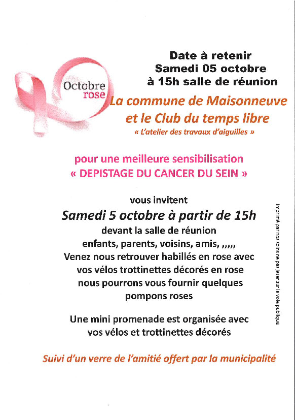 Octobre rose