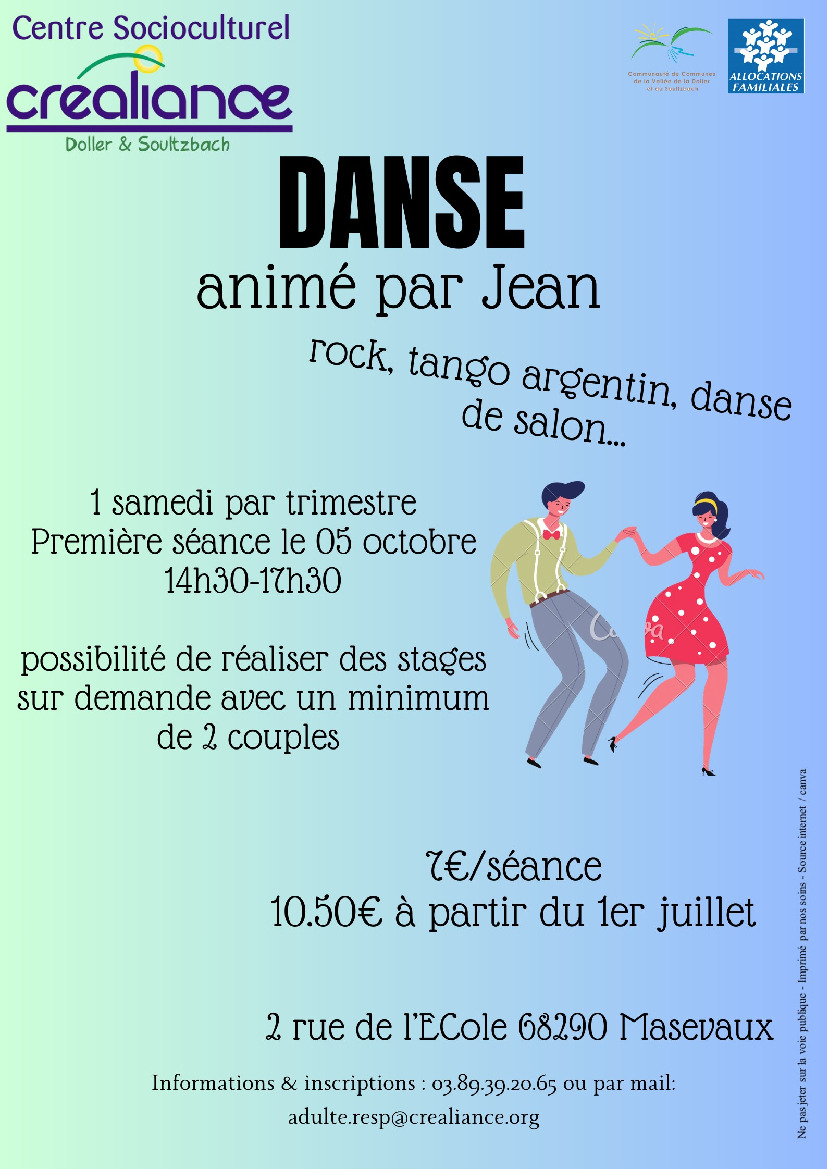 Stage de danse