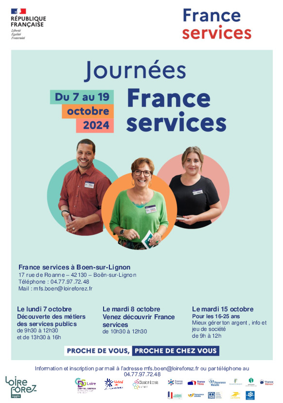 France services - Journées portes ouvertes