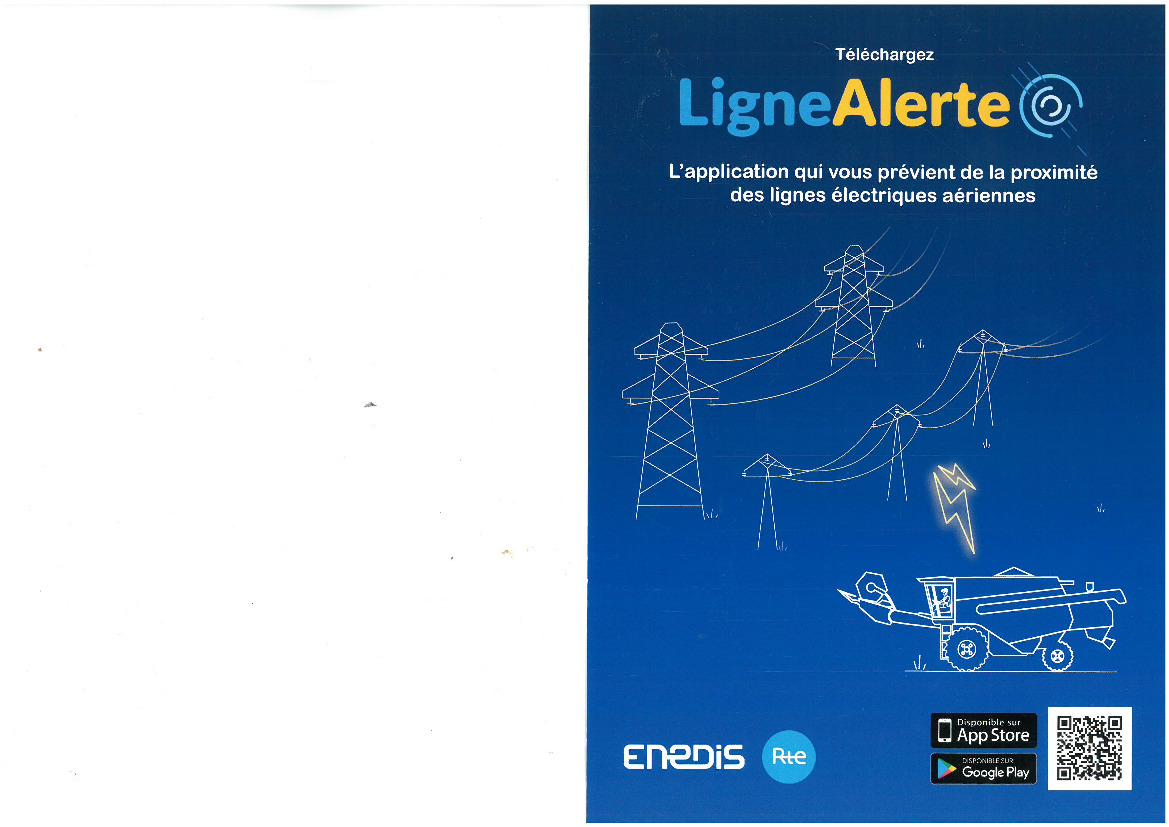 Elagage des lignes 20 000 volts par ENEDIS