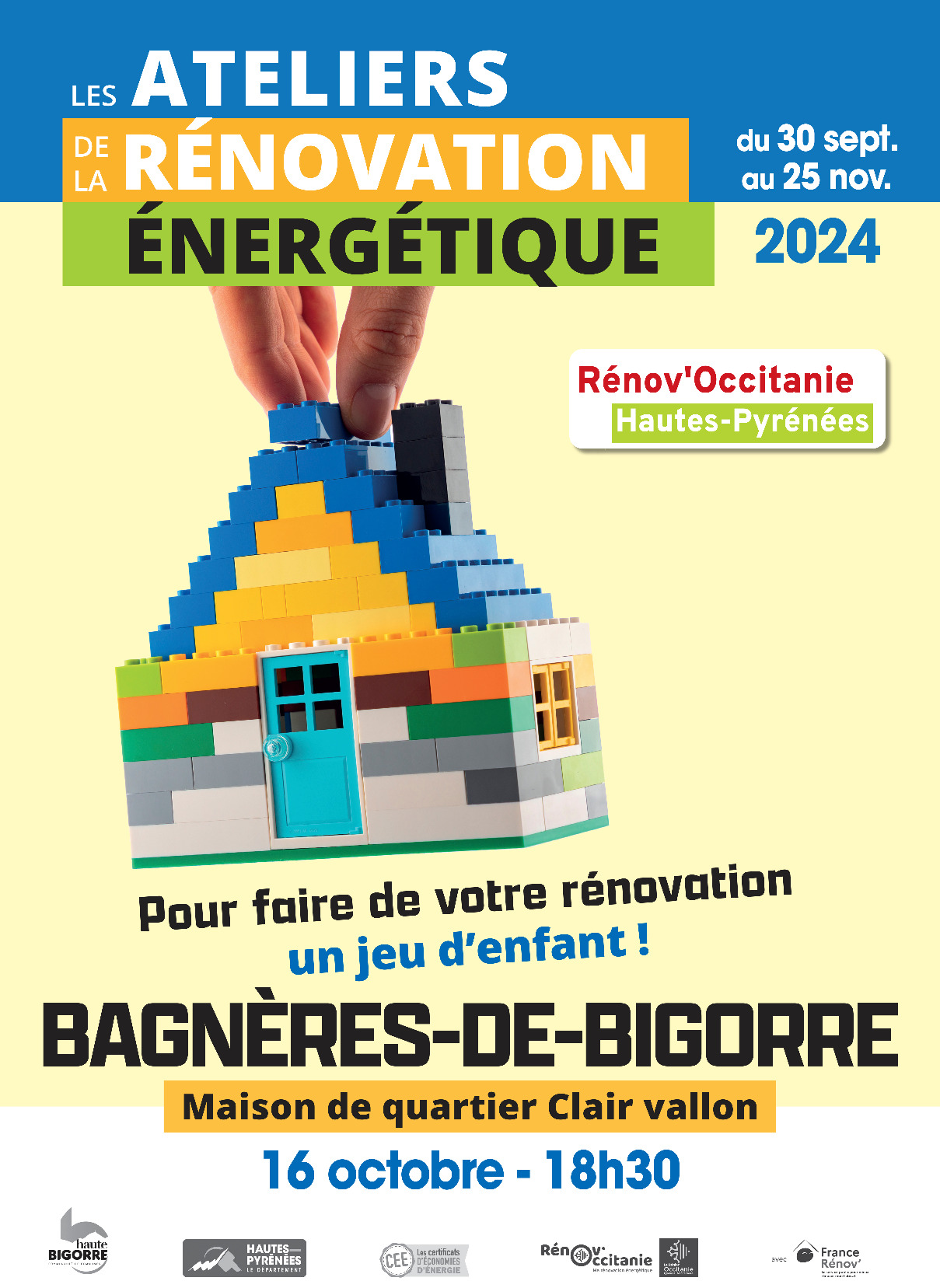 Atelier de rénovation énergétique16/10/2024 18h30