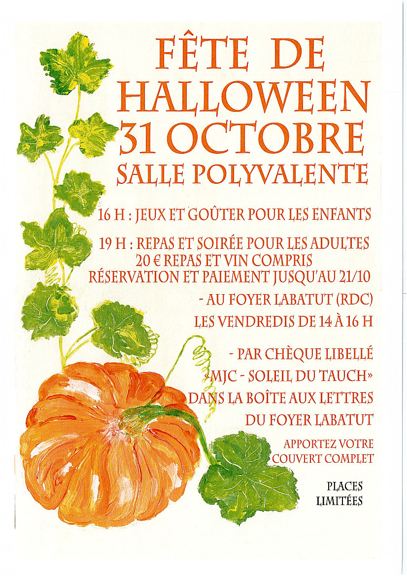 FETE DE HALLOWEEN