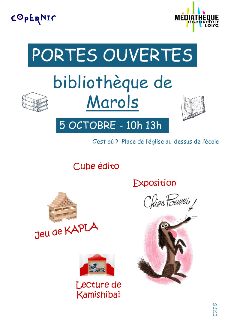 Portes ouvertes à la bibliothéque de Marols