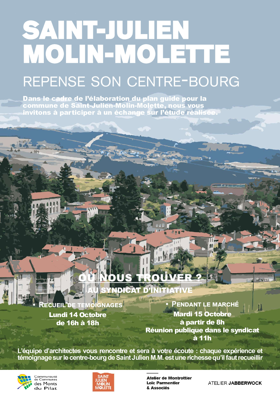 Saint-Julien-Molin-Molette repense son centre-bourg