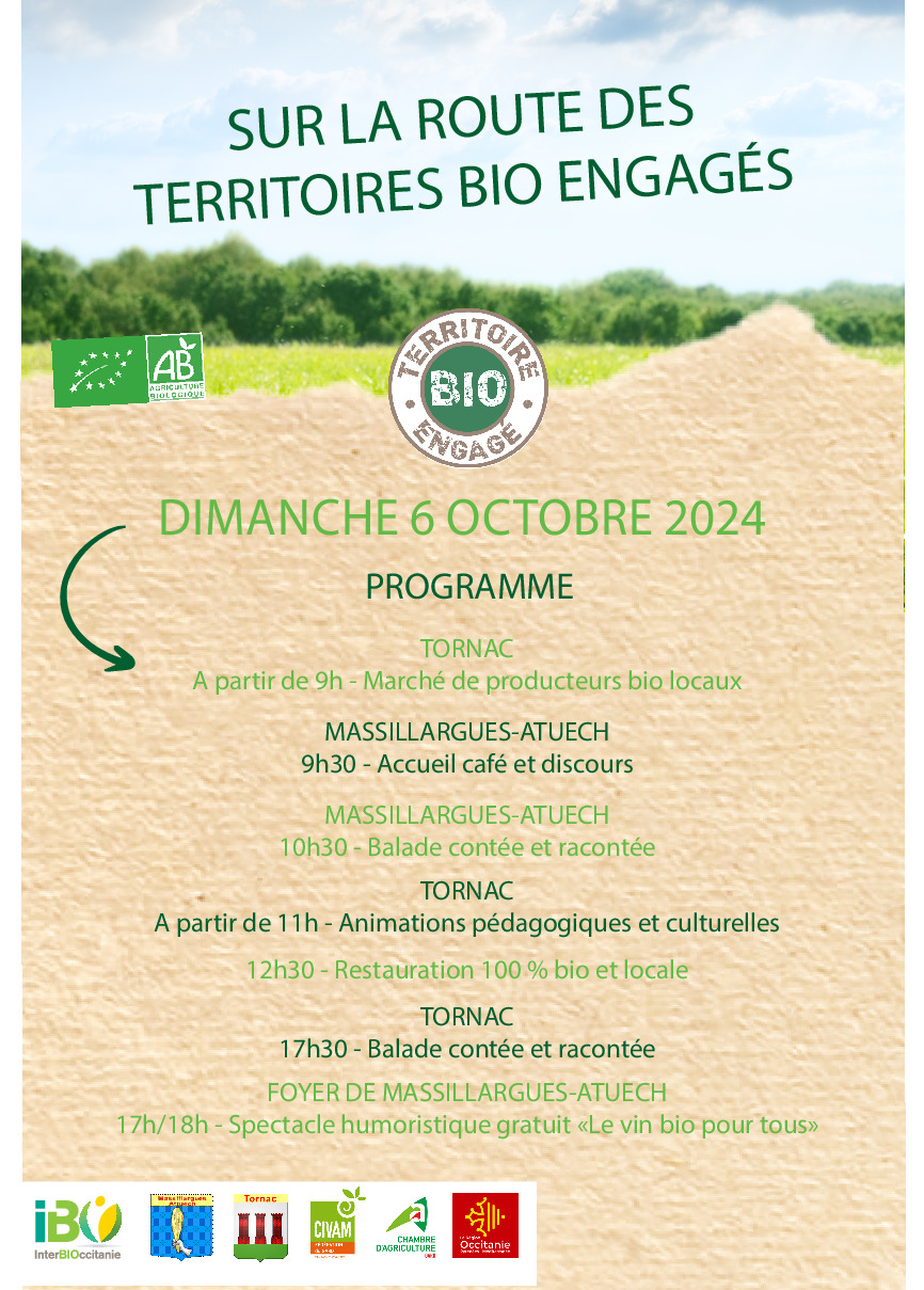 Sur la route des territoires bio engagés