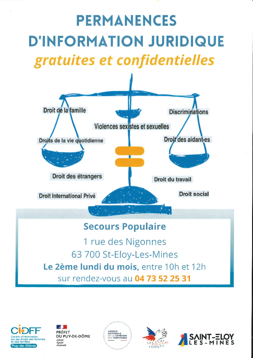 Permanences d'information juridique