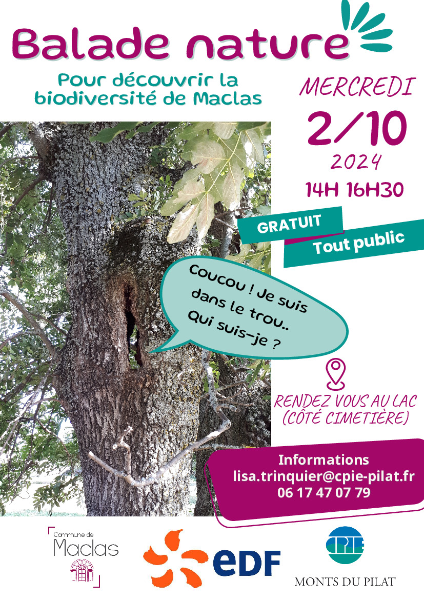 BIODIVERSITE - MERCREDI 2 OCTOBRE