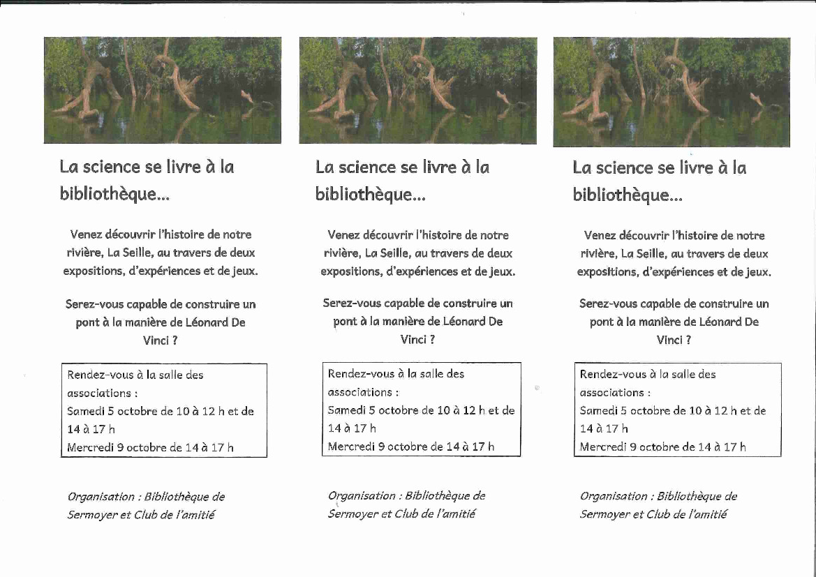 La science se livre à la bibliothèque