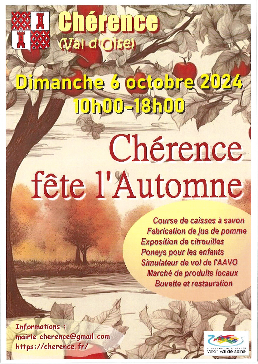 FÊTE DE L'AUTOMNE À CHÉRENCE