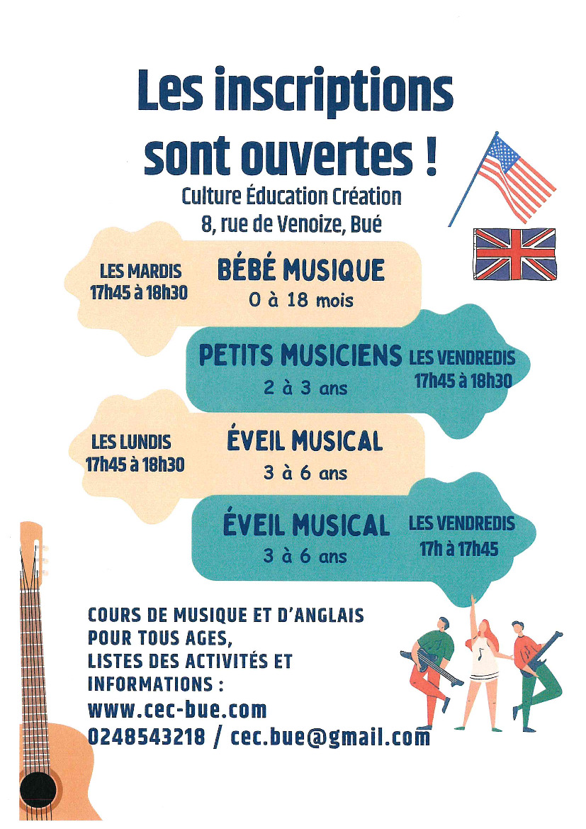 CEC : ouverture des inscriptions !