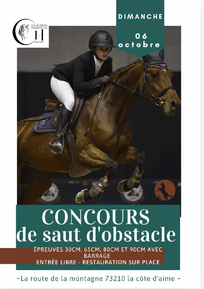 Concours de saut d'obstacle - 6 octobre