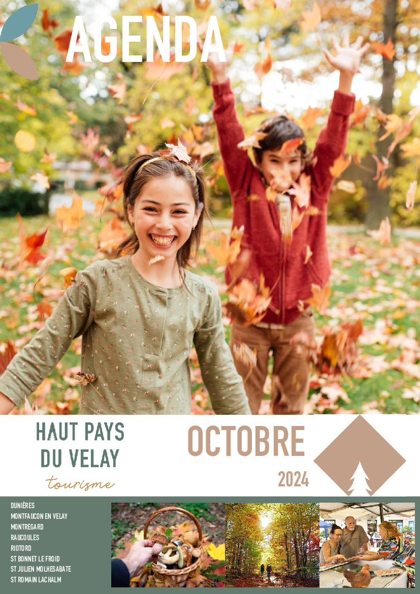 AGENDA OCTOBRE HAUT PAYS DU VELAY