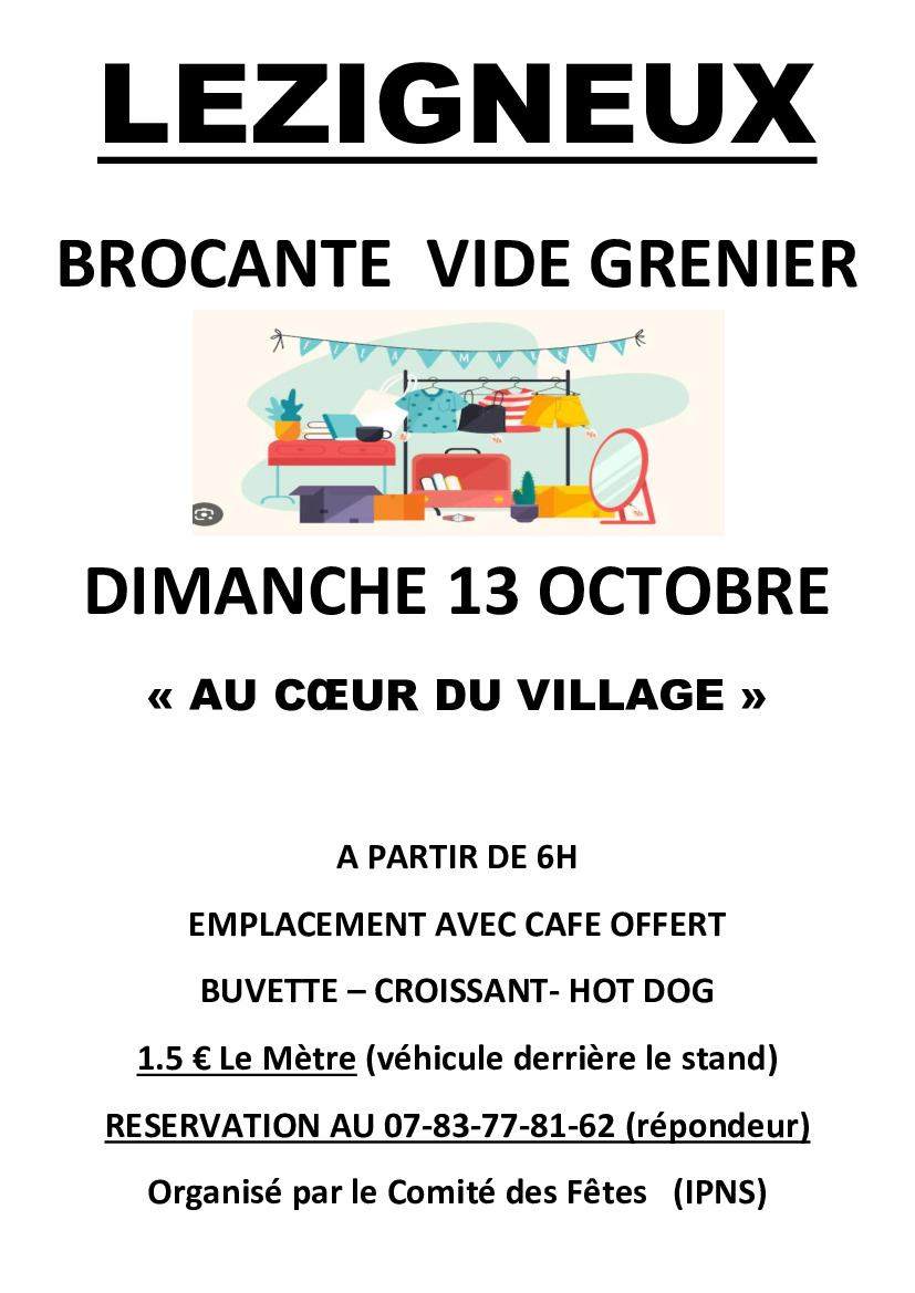 Brocante Vide grenier