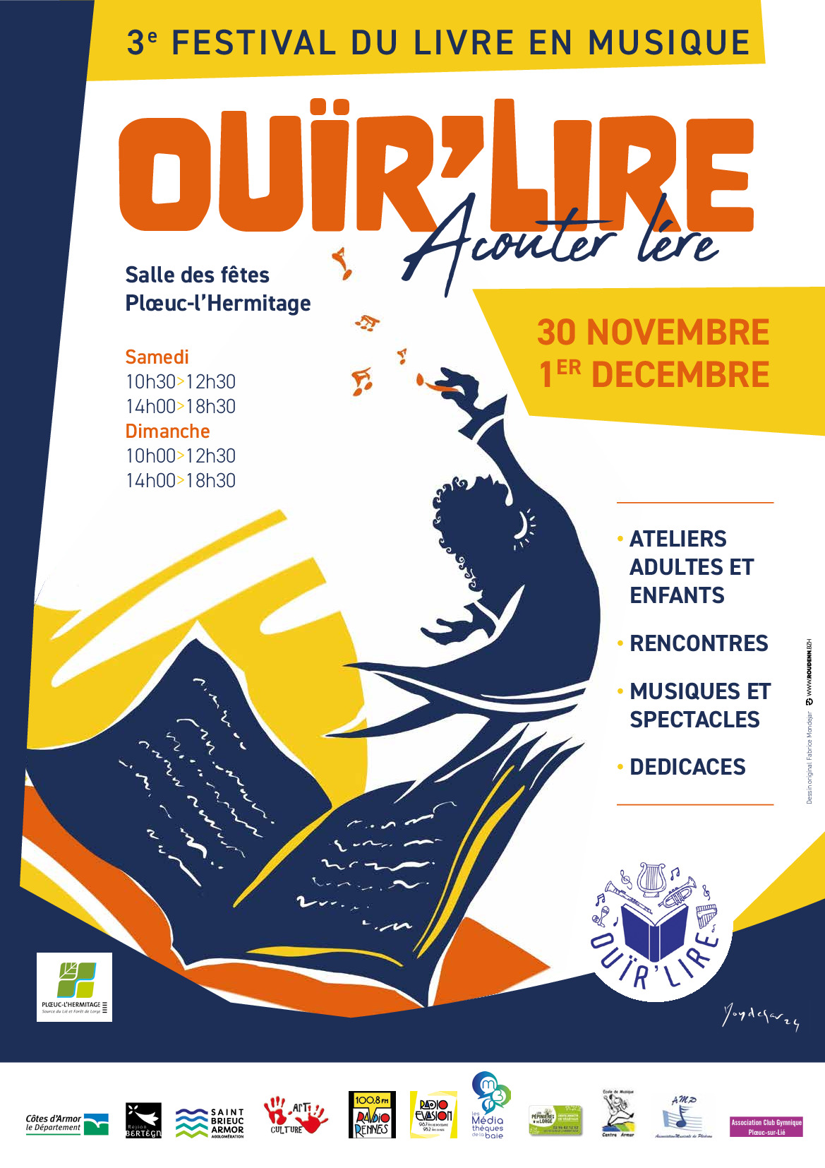 Salon du livre à Ploeuc